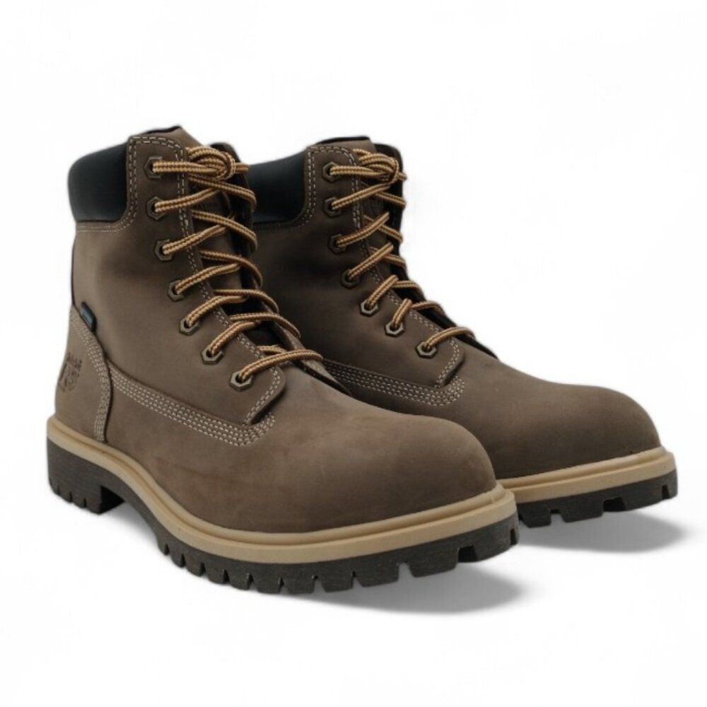 Timberland PRO Women's Size 8 Brown 6" Steel Toe Waterproof Insulated Work Boot